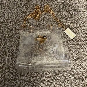 clear purse